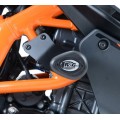 R&G Racing Aero no-cut Frame Sliders for KTM RC125 '11-'20, RC200 '14-'19, RC390 '12-21